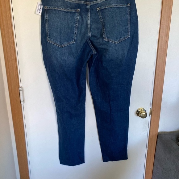 Only be 18 tall, high rise curvy OG straight button fly new with tags - Picture 3 of 8